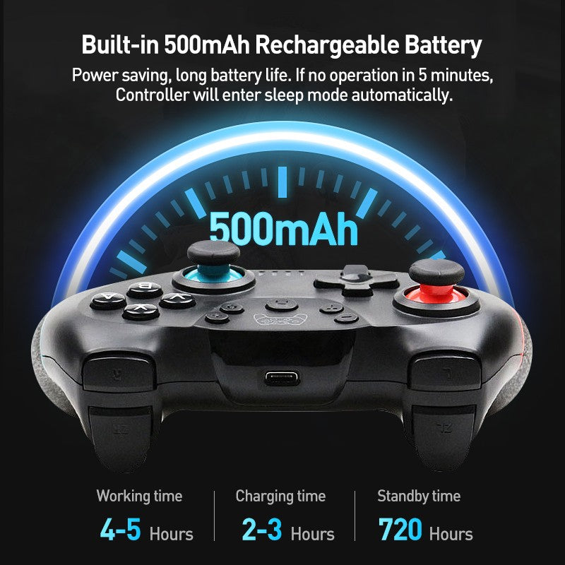 Wireless Bluetooth for Nintendo Switch & OLED Lite PC Controller Gamepad Joystick Control Computer Game Pad Mando Command Gaming