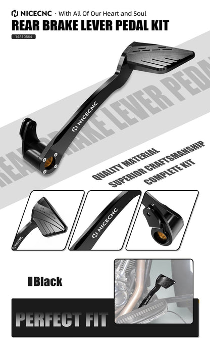 Para Harley Road Glide FLTRX 2015-2024 Pedal de freio traseiro Street Glide FLHX Special FLHXS Road King FLHR Ultra Limited FLHTK