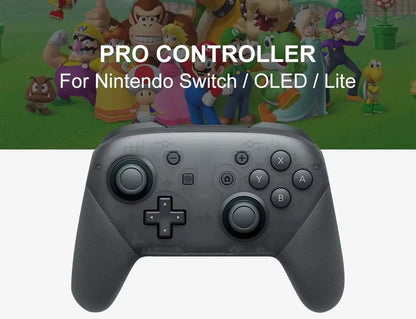 Wireless Bluetooth Gamepad Controller with Wake Function Joystick 6-Axis Gyro HD Vibration for Switch Game Console