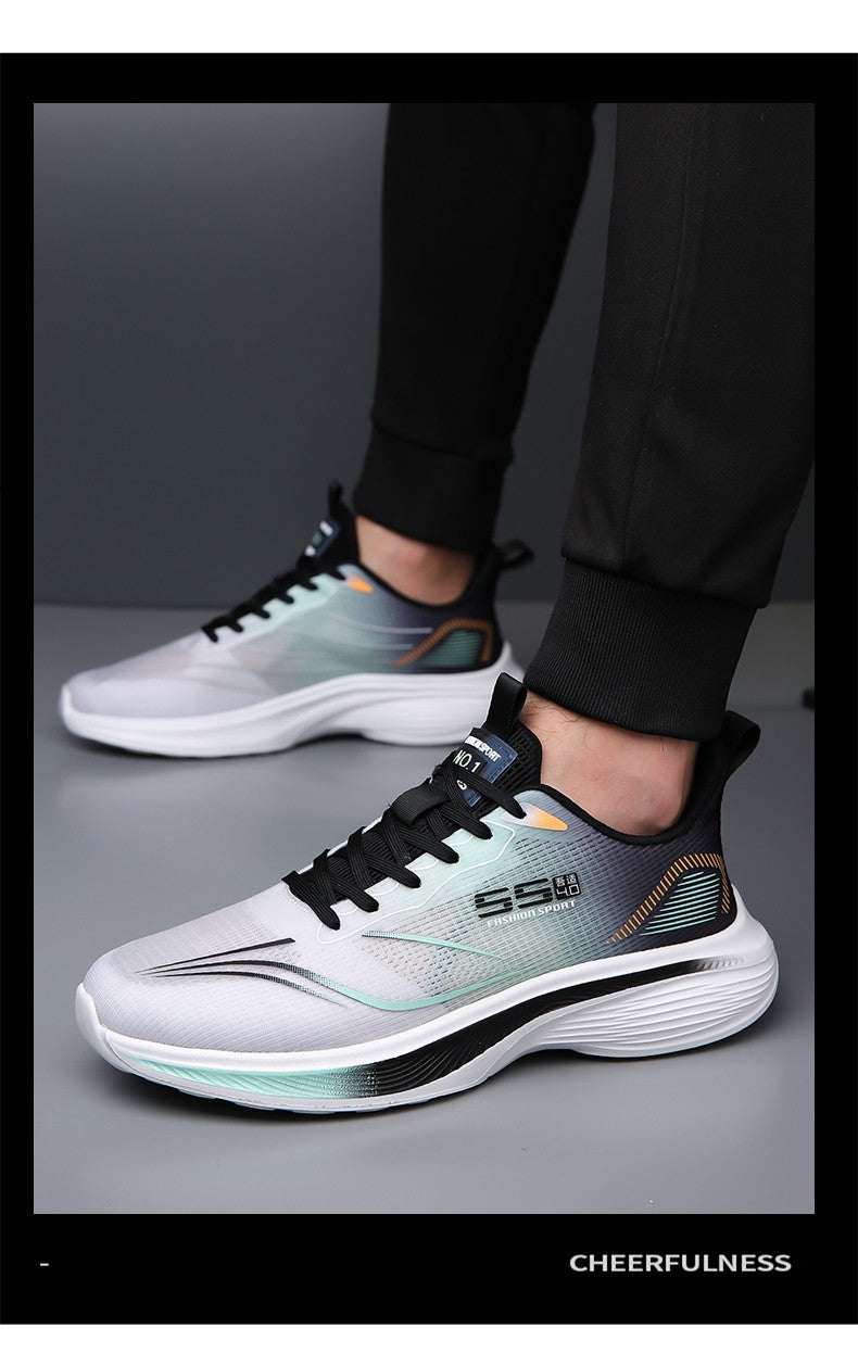 Carbon plate marathon shoes, men's casual sports shoes, summer versatile lightweight sports running shoes, men's shoes