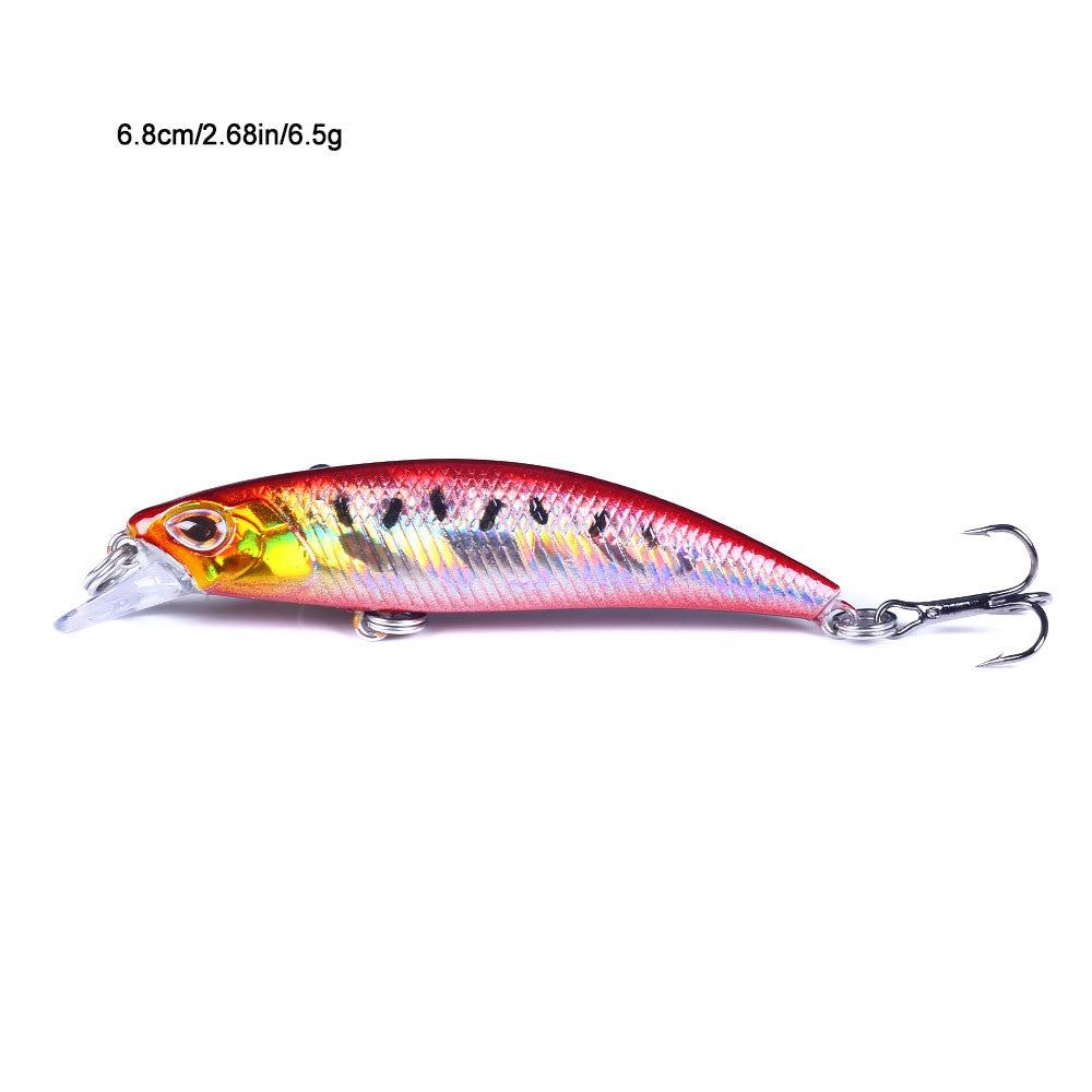 HENGJIA Jerkbait Sinking Wobblers Iscas de Pesca 8cm-9g Truta Artificial Plástico Rígido Isca Crankbait Pesca de Baixo