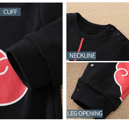 Newborn Clothes Anime Handsome Cosplay Cotton Comfortable Soft 0-18 Boys And Girls Spring And Autumn Long Sleeved Baby Jumpsuit