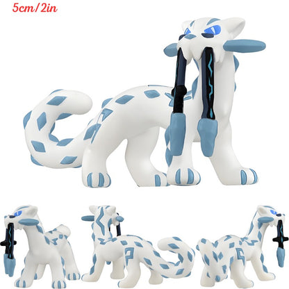 Brinquedos de Figura Pokemon Originais TAKARA TOMY Mimikyu Maushold Lapras Charizard Umbreon Sylveon Vaporeon Bonecos Modelo Presentes de Aniversário