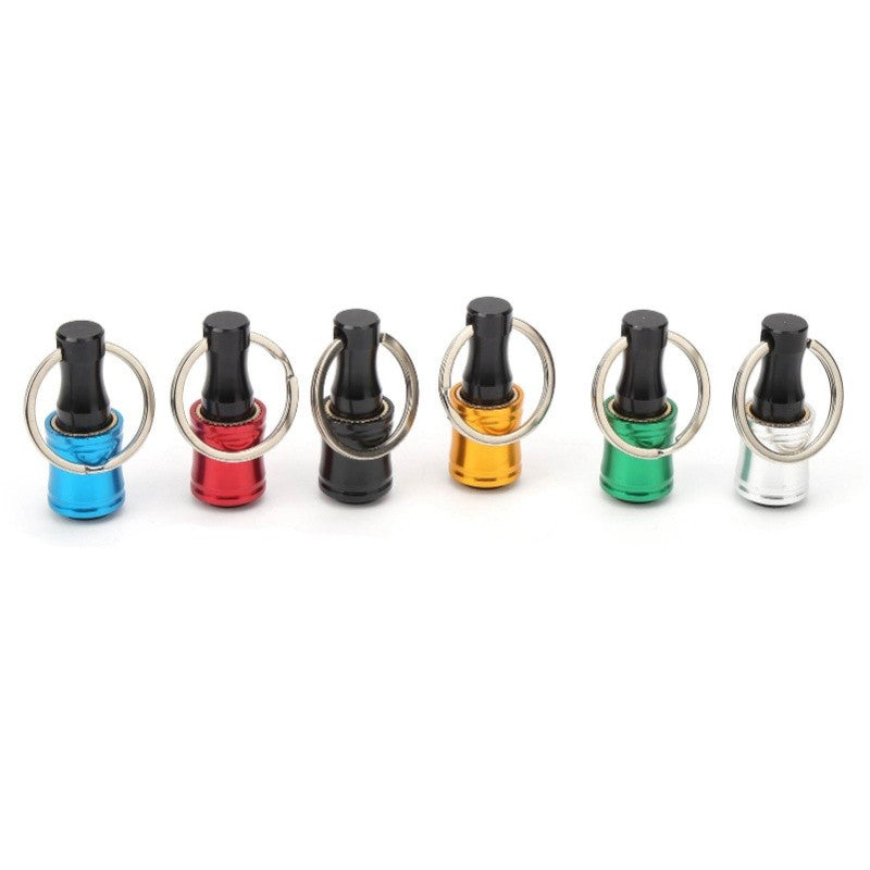 Conjunto de ferramentas com chaveiro colorido, haste de extensão de troca rápida, haste de conversão de cabo hexagonal de 1/4", chave de fenda, luva de liberação rápida