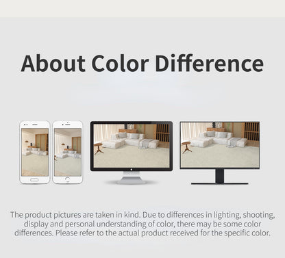 VIKAMA Christmas Red and Green Striped Rug Bedroom and Living Room Doormat Non-Slip, Stain-Resistant Floor Mat Home Decor