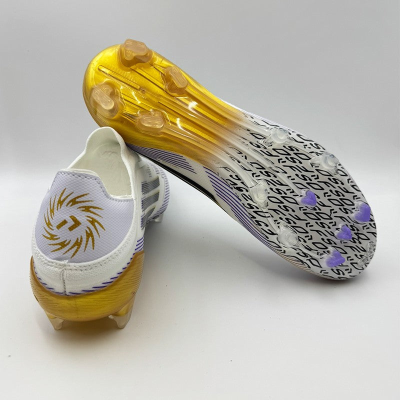 Men Fast Soccer Shoes Society Cleats Professional Outdoor Football Field Boots Grass Training Football Shoes Long Spikes Sneaker