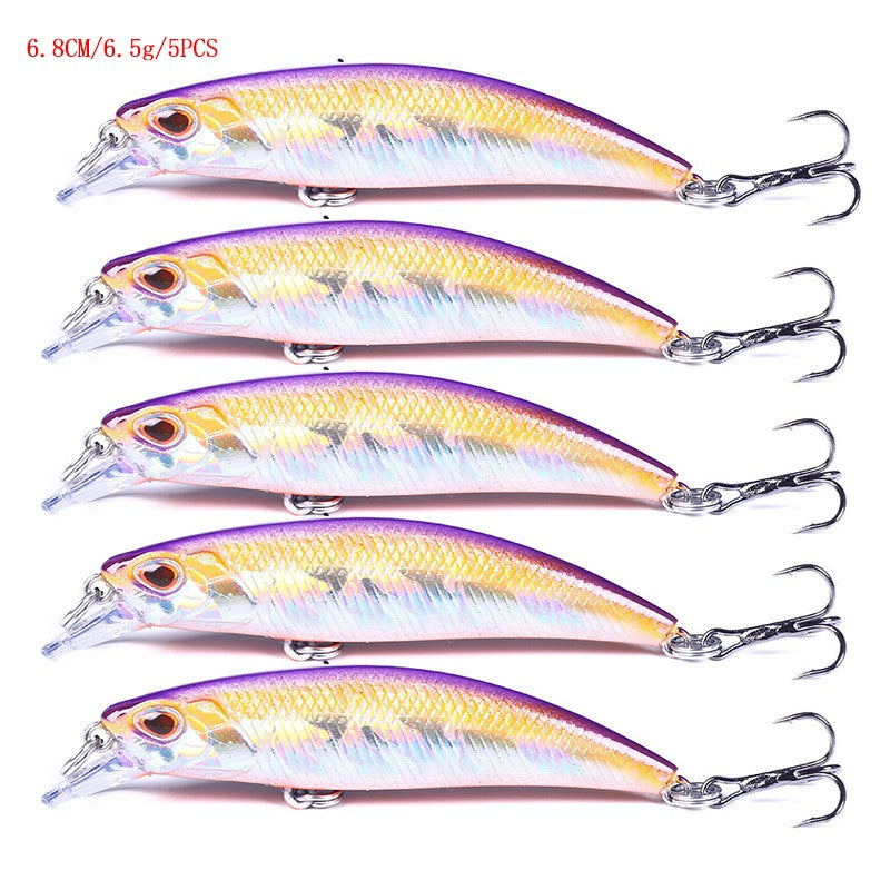 HENGJIA Jerkbait Sinking Wobblers Iscas de Pesca 8cm-9g Truta Artificial Plástico Rígido Isca Crankbait Pesca de Baixo