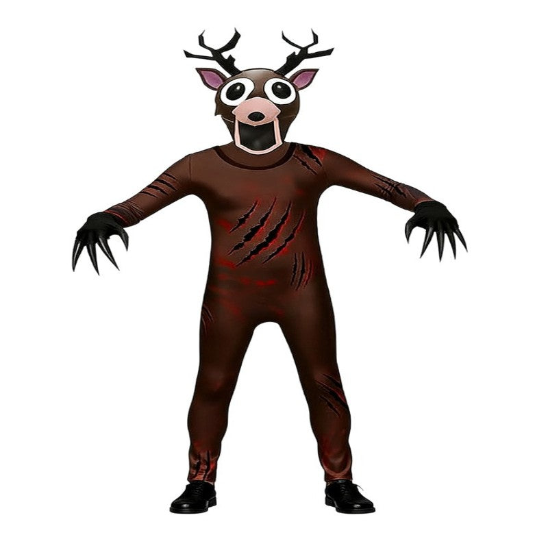 Game 99 Nights in The Forest Owl Monster The Ram Costume Adult Secret The Horror Deer VS Owl Costumes Cartoon Animal Dressing