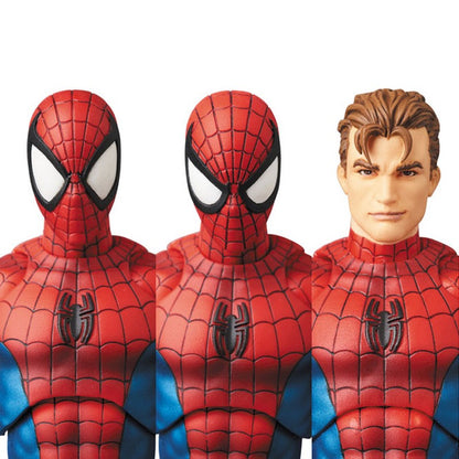 Novos Brinquedos Boneco Articulado Homem-Aranha Mafex 075 16cm de Alta Qualidade Homem-Aranha Vários Acessórios Modelo Boneca Colecionável Presentes Infantis