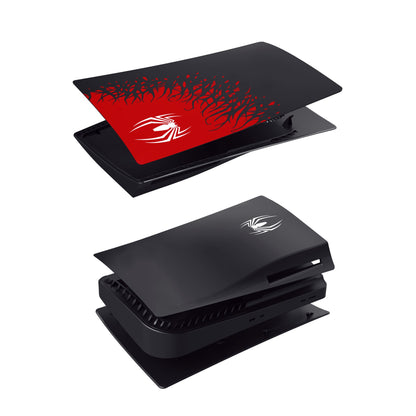 New Hard Plastic Replacement Faceplate Shell Cover Custom Design For PS5 Console