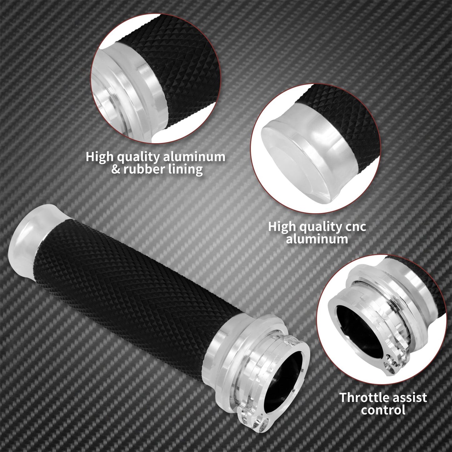 Manoplas de Guidão de Moto 1"25mm Para Harley Touring Road Street Glide Sportster 883 1200 72 XL Dyna VRSC Softail Custom