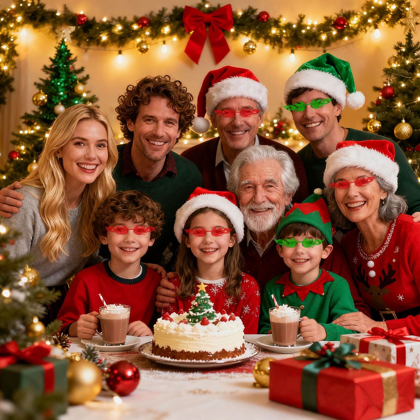 Fun Party Sunglasses Fire Flame Sunglasses Rimless Fire Sunglasses Halloween Candy Color Glasses for Christmas Favors