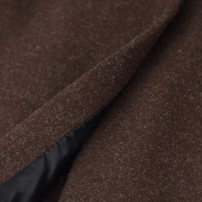 2025 WOMAN Fashion European and American Style Autumn New Long Sleeve Woolen Coat Retro Long Sleeve Coat Outerwear Mujer