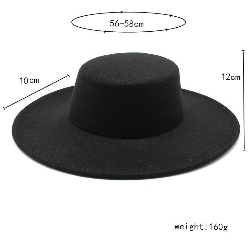 Bowler hat Women's cap hats for men fedoras fashion 2023 fedoras felt panama chapel beach elegant Wedding picture hat fascinator