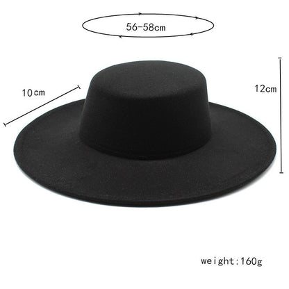 Bowler hat Women's cap hats for men fedoras fashion 2023 fedoras felt panama chapel beach elegant Wedding picture hat fascinator