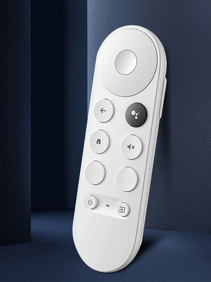 G9N9N Controle Remoto Bluetooth Compatível por Voz Controle Remoto Universal para Google TV Chromecast 4K Snow