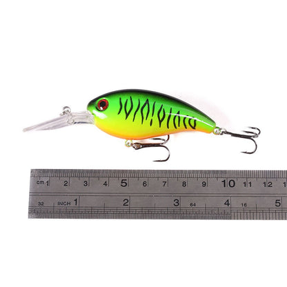 Crankbaits Set Mixed Colors Bait 10cm/14g Fishing Lure Minnow Wobbler Crank Jerkbait Bass Swimbait Treble Hooks Swim Hard Tackle