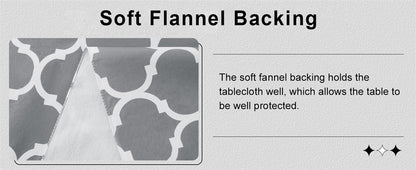 Olanly PVC House Table Cloth Rectangular Tablecloths Waterproof Table Mat For Coffee Table Banquet Decoration Dining Table Cover