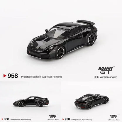 MINIGT Em estoque 1:64 Porsche Lamborghini Bugatti Pagani BMW McLaren Nissan Diecast Dior Car Modelo Coleção Miniatura Para