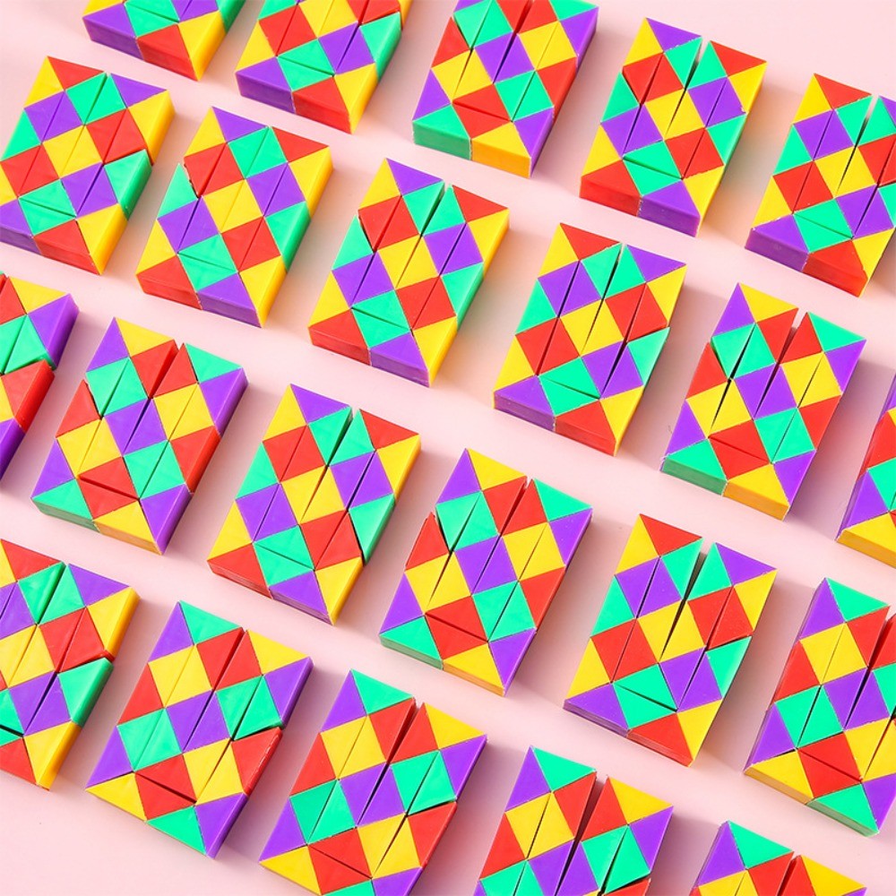 5-30PC Creative Rainbow Transformation Magic Ruler for Birthday Celebration Wedding Carnival Christmas Back To School Party Gift