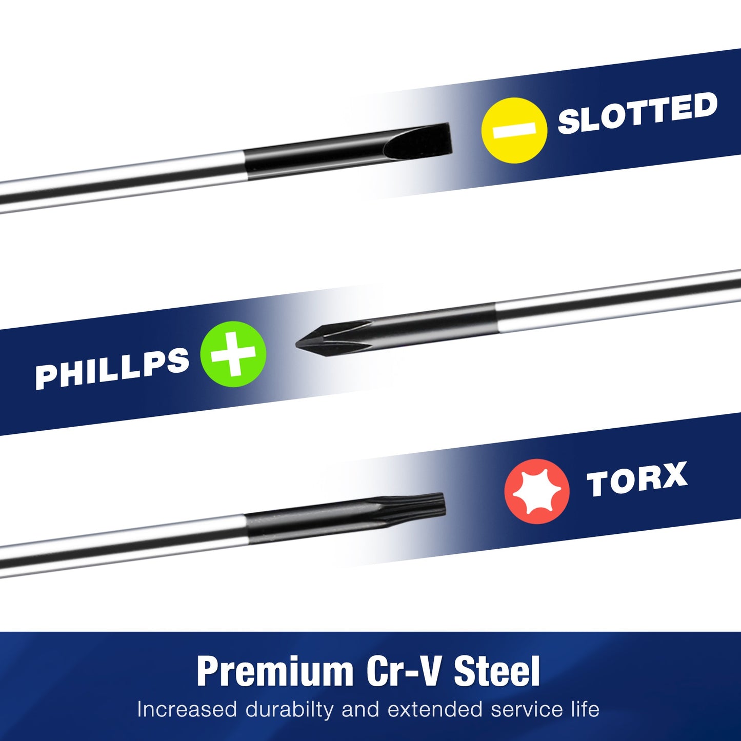 Conjunto de Chaves de Precisão WORKPRO com 10 Peças e Estojo, Phillips, Fenda, Torx, Kit de Ferramentas de Reparo com Chave Magnética