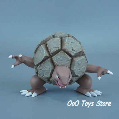 Anime Pokemon Figura Geodude Combinação Evolutiva Bonecos de Ação Pvc Modelo de Coleção Brinquedos para Presentes Infantis 2-7cm