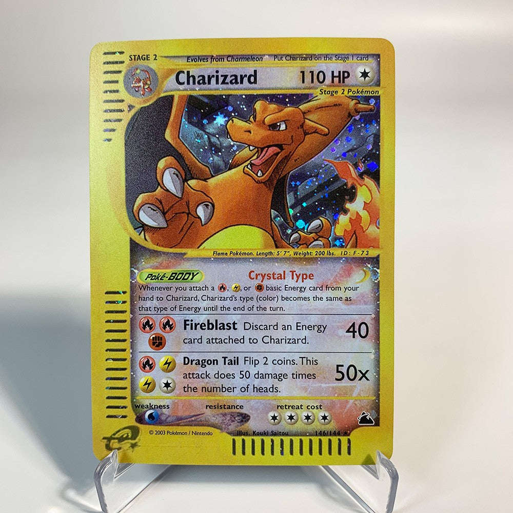 Cards Pokémon Charizard Charizard Brilhante Charizard Holográfico Charizard Ex GX VMX Hobbies Coleção Rara Cartas de Batalha Brinquedos Presentes