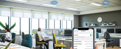Herdio Alto-Falante Bluetooth de Teto de 6,5 Polegadas 300W para Áudio Doméstico Sistema de Alto-Falantes Embutidos para Cozinha, Quarto e Banheiro
