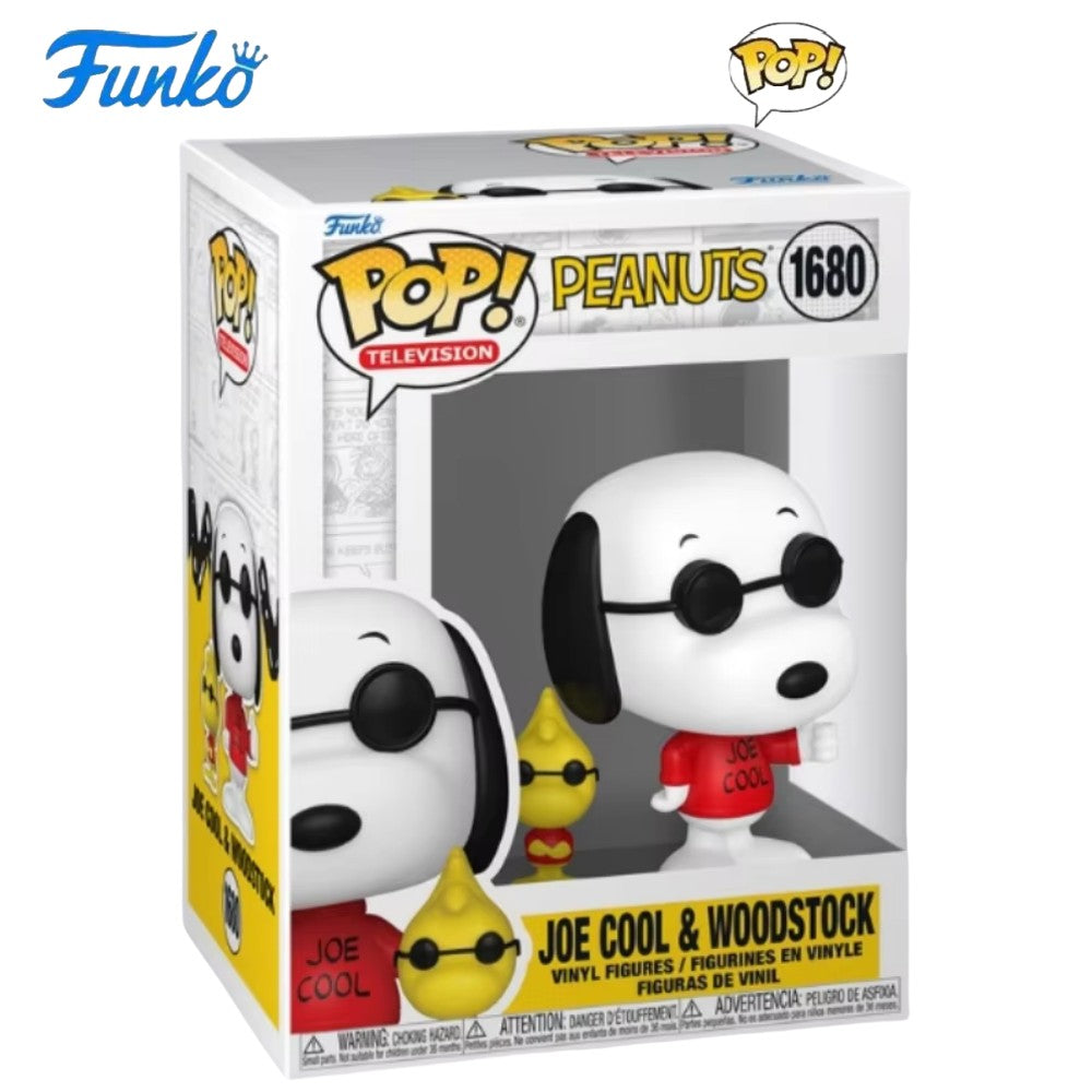 Funko Pop Snoopy Beagle Scouts Série Boneco de Ação Anime Woodstock Astronauta Joe Cool Brinquedo Modelo Figuras Edição Limitada Presentes