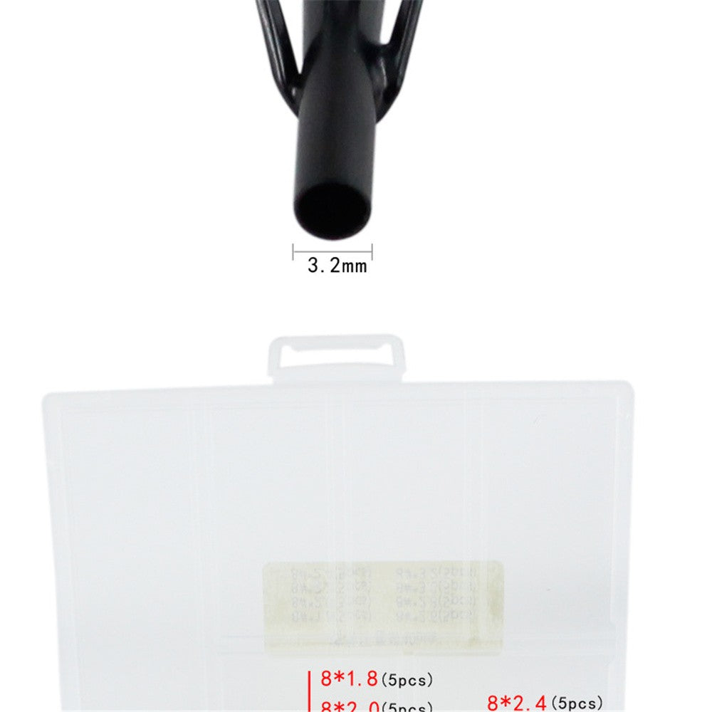 40 Peças/Caixa Anel Guia para Vara de Pesca Kit de Reparo Ponta Superior Conjunto 8# DIY Aço Inoxidável Molduras Cerâmica Ferramentas Acessórios de Pesca