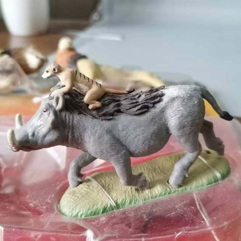 Conjunto de Bonecos de Ação Disney O Rei Leão - Jovem Simba Nala Scar Pumbaa Timão Bonecas Colecionáveis de Anime Brinquedos de Presente para Crianças