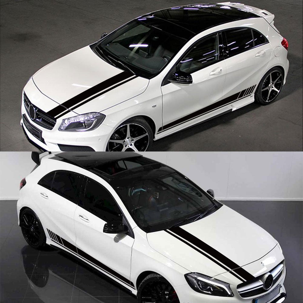 Adesivos de Vinil para Carro Decalque para Capô Audi BMW Mercedes Ford VW Toyota Nissan Kia Renault Hyundai Skoda Acessórios de Tuning Automotivo