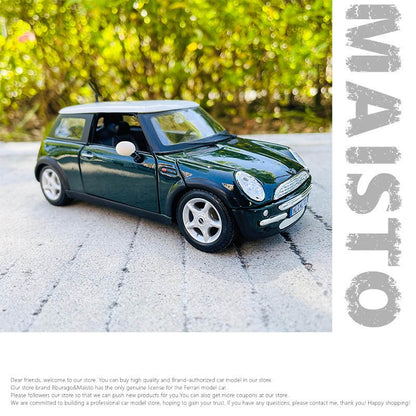 Maisto 1:24 BMW MINI Countryman verde liga super carro de brinquedo simulação liga modelo de carro artesanato decoração coleção brinquedo ferramentas presente