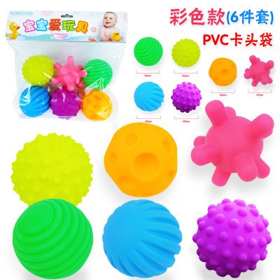 Bolas Sensoriais Brinquedo Para Bebê Chocalhos Brinquedo Com Textura Para As Mãos Toque Agarre Bola De Massagem Para Bebês Desenvolvimento Dos Sentidos Brinquedos Para Bebês De 0 A 12 Meses Jogos