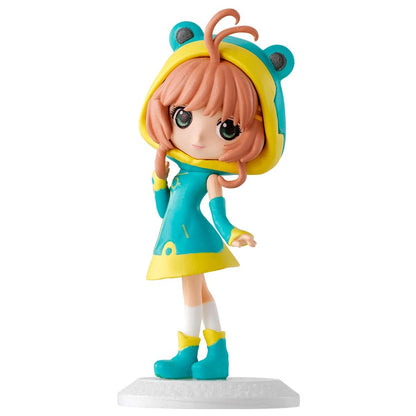 Bandai Autêntico Cardcaptor Sakura Qposket Olhos Grandes Miniatura Gashapon Coleção Caixa Enfeite de Mesa Envio Rápido
