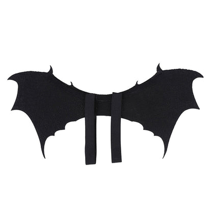 Fantasia de Halloween para Pets, Decoração de Asas de Morcego para Festa, Acessórios Engraçados de Asas de Morcego para Pets, Acessórios de Cosplay, Roupa com Asas