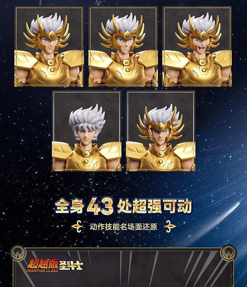 BLOKEES Original Saint Seiya CAPRICORN SHURA DRAGON SHIRYU CÂNCER MÁSCARA DA MORTE CAMPEÃO CLASSE Boneco de Ação Modelo de Anime Brinquedo Presente