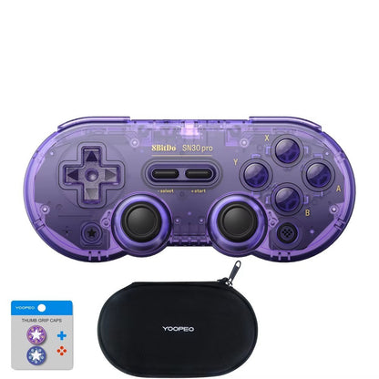 8Bitdo SN30 Pro Bluetooth Gamepad Controller With Hall Effect Joystick For Nintend Switch 2MacOS Android PC SteamoS Raspberry Pi