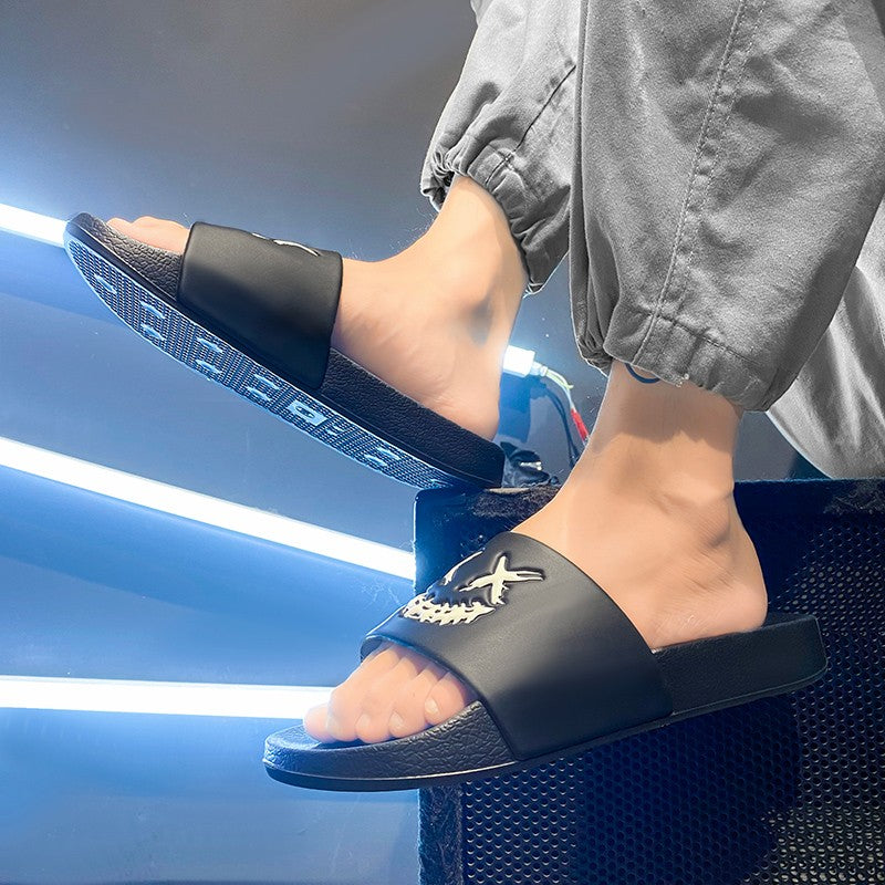 Summer Men's Indoor Home Non-slip Casual Slippers Male Soft Comfortable Bath Slippers Outdoor EVA Sandalias Beach Garden Sandals