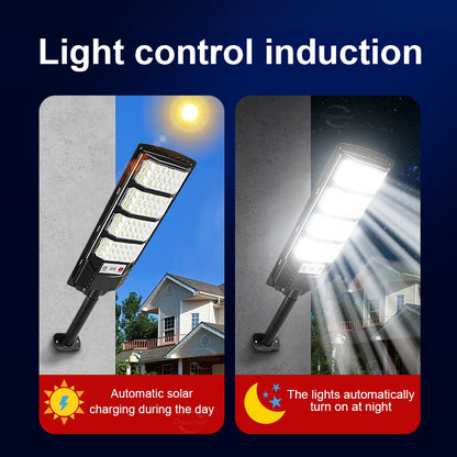 5000000LM 10000W Solar LED Outdoor Lighting Motion Sensor Super Bright Wall Lamp Waterproof Solar Light For Garden Street Patio