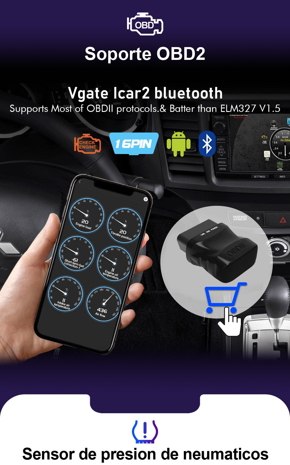 LEHX Universal 7inch 2Din Car Radio Android 15 Car Multimedia Carplay Autoradio Stereo For toyota Nissan Jeep Hyundai Kia VW