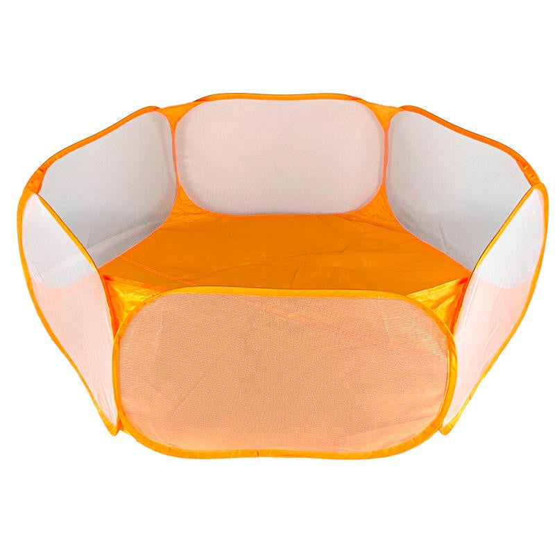 Portátil Pequena Gaiola para Animais de Estimação Transparente Tenda Gaiola para Gatos e Cães Cercado Dobrável Aberto para Cães Hamsters Coelhos Porquinhos-da-Índia