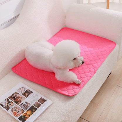 Tapete Higiênico Reutilizável Para Cães Almofada Lavável Para Cães Almofada De Treinamento À Prova D'água Tapete Absorvente De Urina Para Assento De Carro Chão Sofá