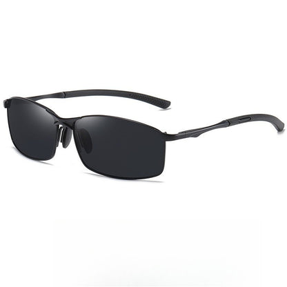 Óculos de Sol Polarizados com Armação de Metal e Lentes Fotocromáticas, Visão Noturna, Adequados para Esportes, Ciclismo, Pesca, Condução e Acampamento