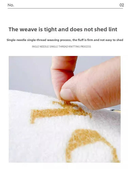 Coin-Print Plush Rug - Super Absorbent Bath Mat & Non-Slip Bedside Carpet for Decor