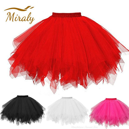 Fashion New Women's Tutu Skirt Rockabilly Petticoat for Carnival Costumes Tutu Underskirt Adul tDance Skirt Ballet Skirt Cosplay