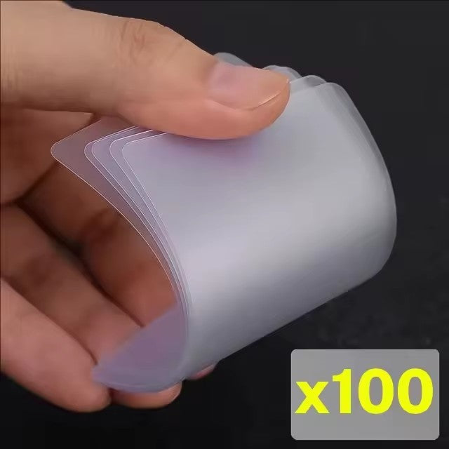 1-100 PEÇAS Cartão Plástico Abridor de Tela de Celular Ferramenta de Remoção Fina Flexível Transparente Cartões de Reparo para Tela LCD de Tablet Celular
