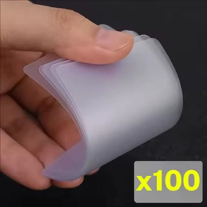 1-100 PEÇAS Cartão Plástico Abridor de Tela de Celular Ferramenta de Remoção Fina Flexível Transparente Cartões de Reparo para Tela LCD de Tablet Celular