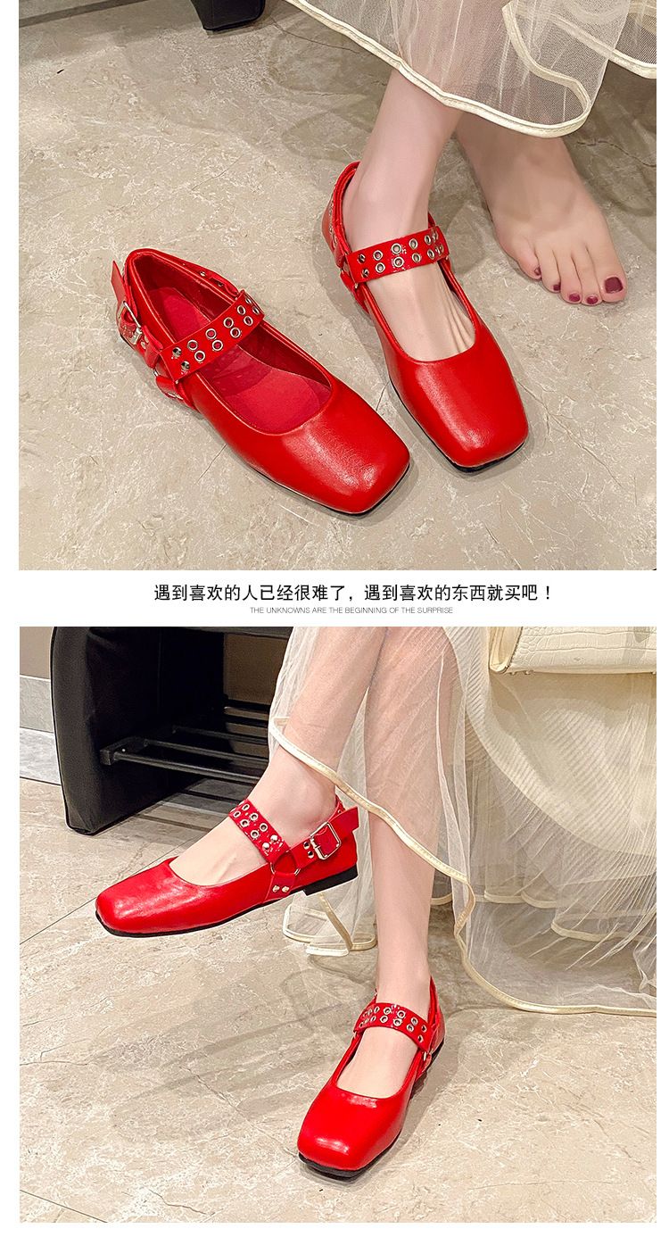 2025 Elegant Women Ballet Flats Shoes Shallow Mouth Autumn Loafers New Fall Retro Dress Lolita Tabis Shoes Zapatos De Mujer