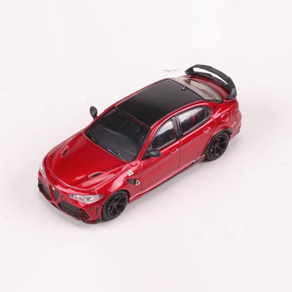 Diecast Original 1:64 Scale Alfa Romeo GTAm Miniature Simulation Alloy Car Model Collection Decoration Toy Gift Souvenir Display